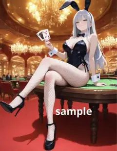 AIイラスト　美女 L版サイズ 1点物 D9