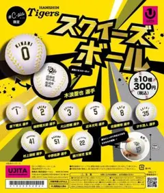 阪神タイガース スクイーズボール　木浪聖也