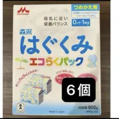 はぐくみ　エコらくパック　6箱