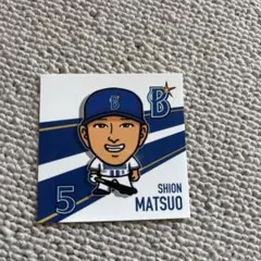 ベイスターズ　松尾汐恩　ステッカー