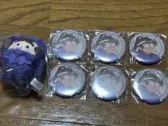 忍たま　尾浜　缶バッジ　くるみたぴぬい