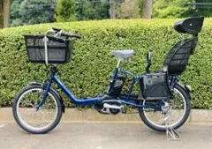 ❻ 4435子供乗せ電動自転車パナソニック3人乗り新品20インチ良好バッテリー
