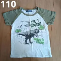 恐竜柄 半袖 Tシャツ 110cm