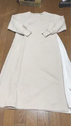 GU マタニティウェア　トレーナーワンピース