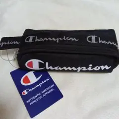 新品☆Champion 　ACE ブラック ペンケース　筆箱　ポーチ