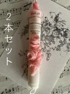 すずらん　スズラン  ミュゲ　有瀧聡美 カナメさん キャンドル  ４本セット キャンドル floral candle 有瀧聡美 kanameさんキャンドルの通販