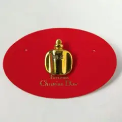 【Christian Dior】クリスチャンディオール 香水型 ピンバッジ