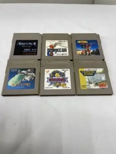 動作確認済み⭐︎ゲームボーイソフト GAMEBOY 6本セット