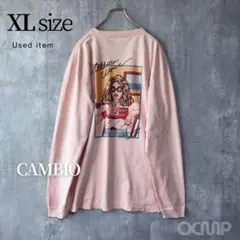 CAMBIO カンビオ ロンT メンズ XL ストリート 古着 オーバーサイズ