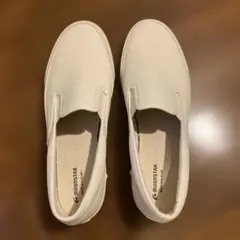 MOONSTAR ホワイト スリッポン