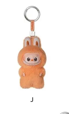 ラブブ LABUBU PIN FOR LOVE イニシャルアルファベット　J