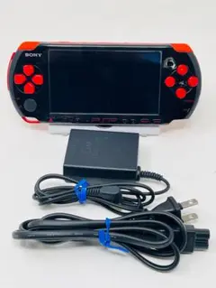 PSP 3000 ブラック / レッド 本体 充電器付き