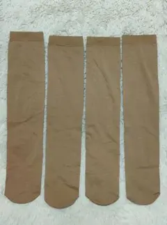 美品 新品 ベージュ ストッキング 2組セット