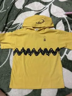 チャーリー・ブラウン フード付きTシャツ