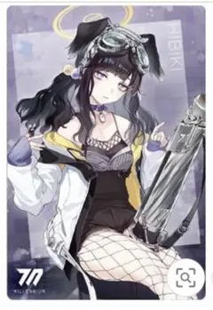 ねこ様 ブルアカ ウエハース ヒビキ 1点