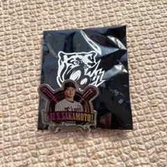 阪神タイガース　坂本選手　ピンズ　未使用品