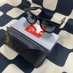 Ray-Ban 黒 × グレー サングラス 即日発送