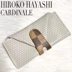 【未使用】ヒロコハヤシ カルディナーレ 長財布ミニ ホワイト