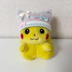 ネコミミ帽子 ぬいぐるみ用 ハンドメイド