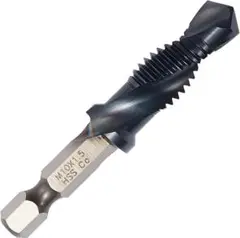 73　 M10タップドリル3機能複合HSS-Co M35ハイス鋼 6.35mm