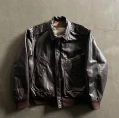 1990s emporio armani leather flight 48