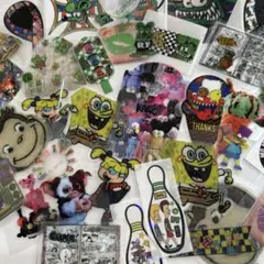 アメキャラ　ラット　カーズ　スポンジボブ　チャッキー　おさるのジョージ　シール