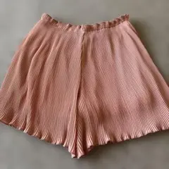 clear プリーツ ショートパンツ