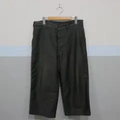 OUTIL ワイドクロップドパンツ サイズ2