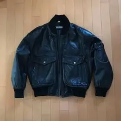 激レア90s ビンテージ CK 革ジャン フライトジャケット MA1 スタジャン