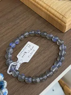 【年末SALE】高品質クリアラブラドライト (カナダ産) 約7.5〜8mm