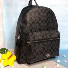 COACH コーチ リュック 新品未使用 大人気 新作 シグネチャー ブラック
