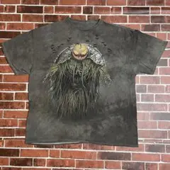 《ビッグプリント》海外古着ホラーTシャツスケアクロウ パンプキンゴースト