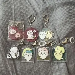 ちいかわ　アクリルキーホルダー　７個セット