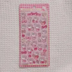 ハローキティ 赤 ボンボンドロップシール bonbon drop seal