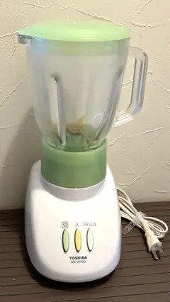TOSHIBA ミキサー 緑・白