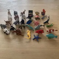 動物と海洋生物のフィギュアセット 31個セット