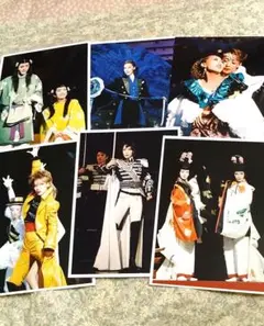 貴城けいさん、宝塚時代、公式2L舞台写真6枚、おまけ付