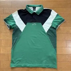 BOSS 緑色 ポロシャツ Mサイズ