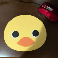 アヒル顔マウスパッド