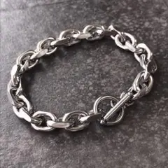 シルバー　チェーンブレスB