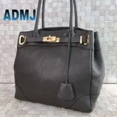 ADMJ エーディエムジェー レザー ハンドバッグ トートバッグ