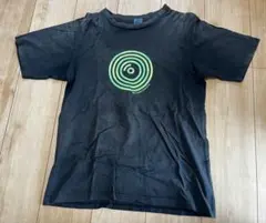TAKEO KIKUCHI 黒の円形グラフィックTシャツ サイズ3