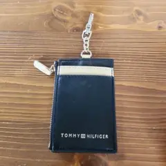 TOMMY HILFIGER レザーフラグメントケース　ほぼ未使用/スレ・汚れ