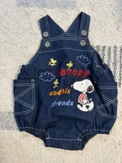 PEANUTSKIDS スヌーピーオーバーオール