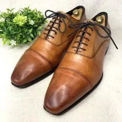 Francesco Cimmino ブラウン キャップトゥ ドレスシューズ　40