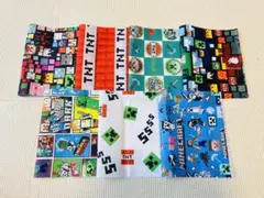 【お値下げ中】マイクラ生地　はぎれ★7種★a マインクラフト