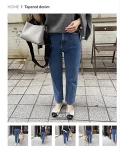 select shopK★テーパードデニム　Mサイズ