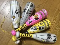 阪神タイガース ガチ勢 応援バット 5本 メガホン
