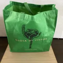 GIOIA DI VIVERE サポーレ　ショッピングバッグ 緑