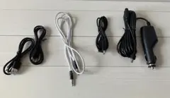未使用一部使用混合★USBケーブル5本　typeBtypeCauxシガーソケット